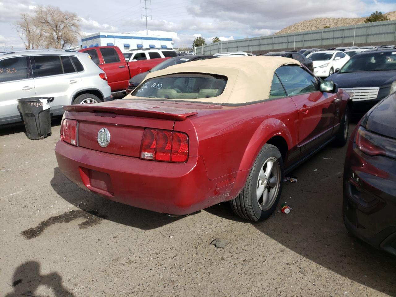 Photo 4 from auction – 2007 FORD MUSTANG with VIN 1ZVFT84N975254337