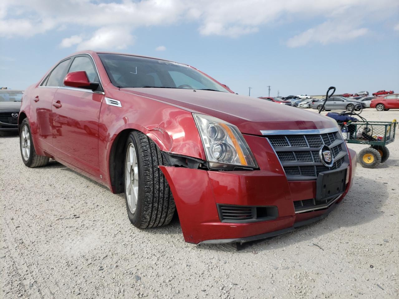 CADILLAC CTS 2008 with VIN 1G6DF577X80204660 - Photo from auction