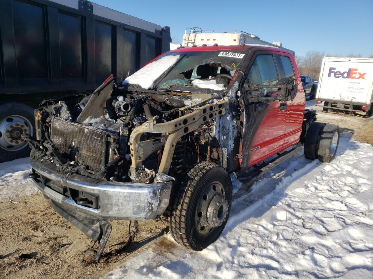 Photo 2 from auction – 2017 FORD F550 SUPER with VIN 1FD0X5HT3HEC11923