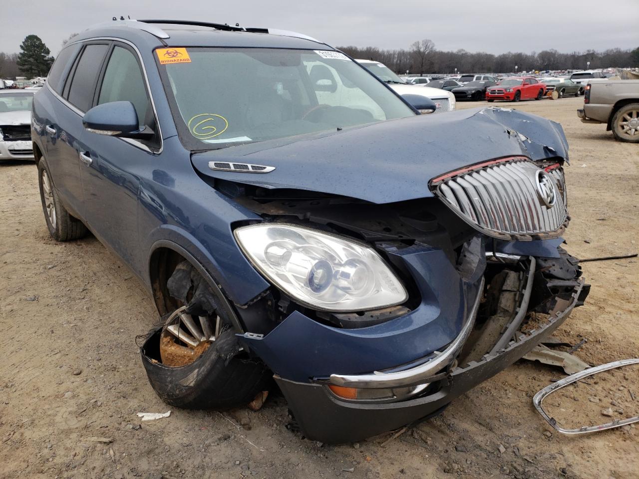 BUICK ENCLAVE 2012 with VIN 5GAKRCED9CJ281047 - Photo from auction