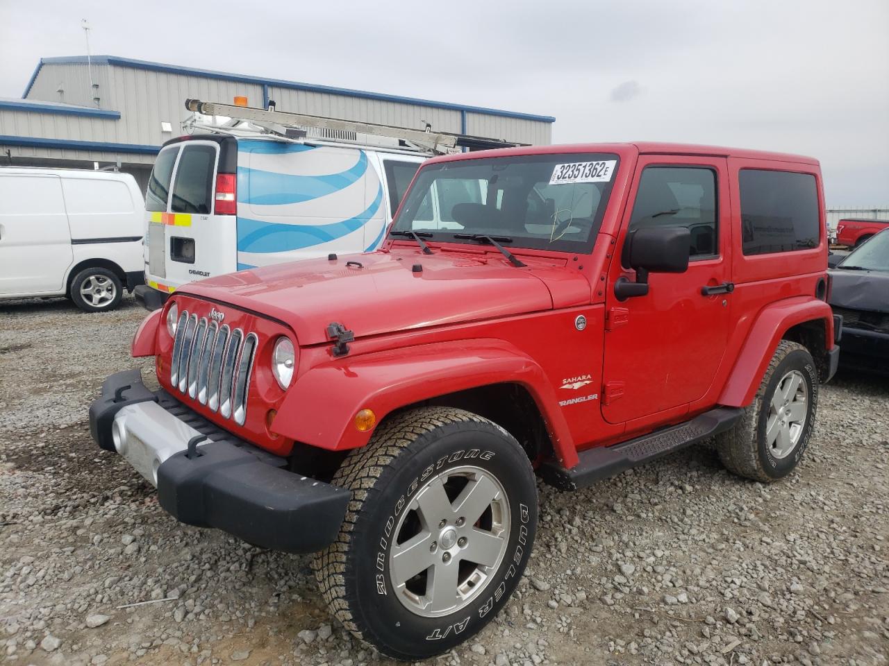 Photo 2 from auction – 2011 JEEP WRANGLER with VIN 1J4AA5D13BL522635