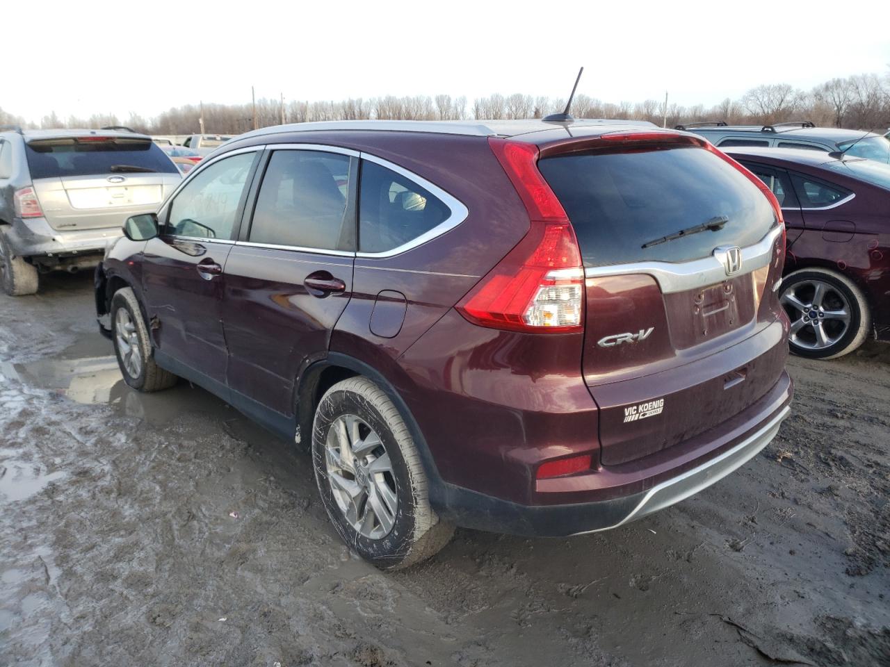 Photo 3 from auction – 2015 HONDA CR-V EXL with VIN 5J6RM4H77FL040050