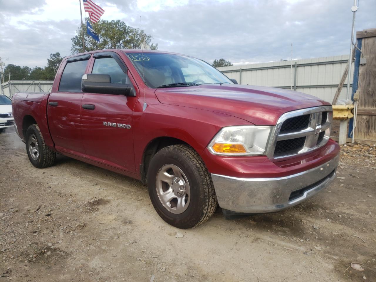 DODGE RAM 1500 S 2012 with VIN 1C6RD6KP9CS235148 - Photo from auction