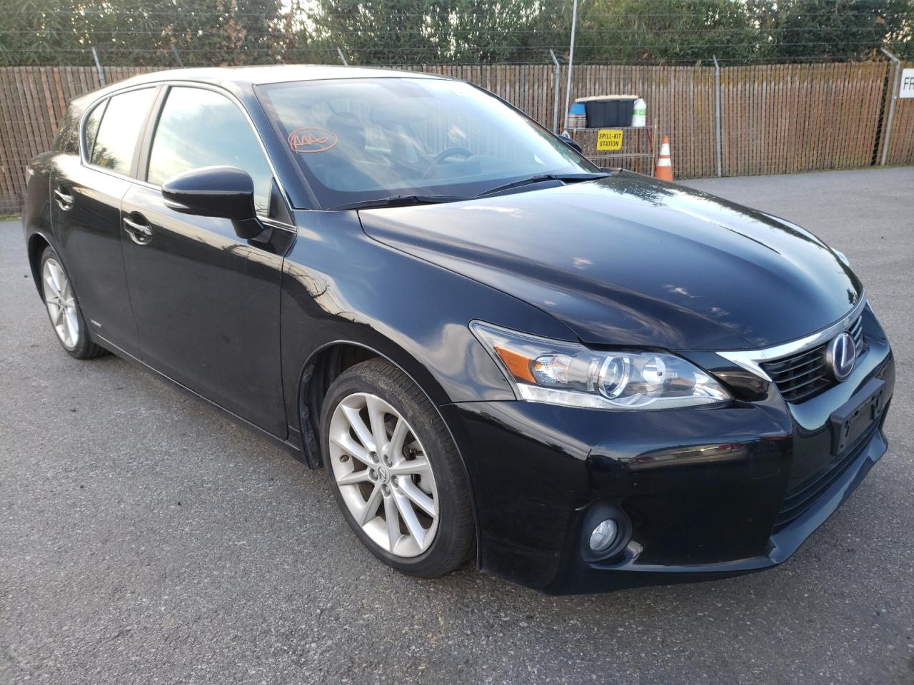 LEXUS CT 200 2012 with VIN JTHKD5BH1C2105005 - Photo from auction