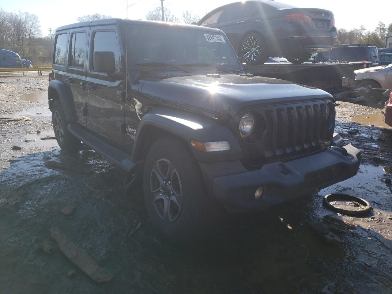 JEEP WRANGLER U 2018 with VIN 1C4HJXDN7JW278522 - Photo from auction