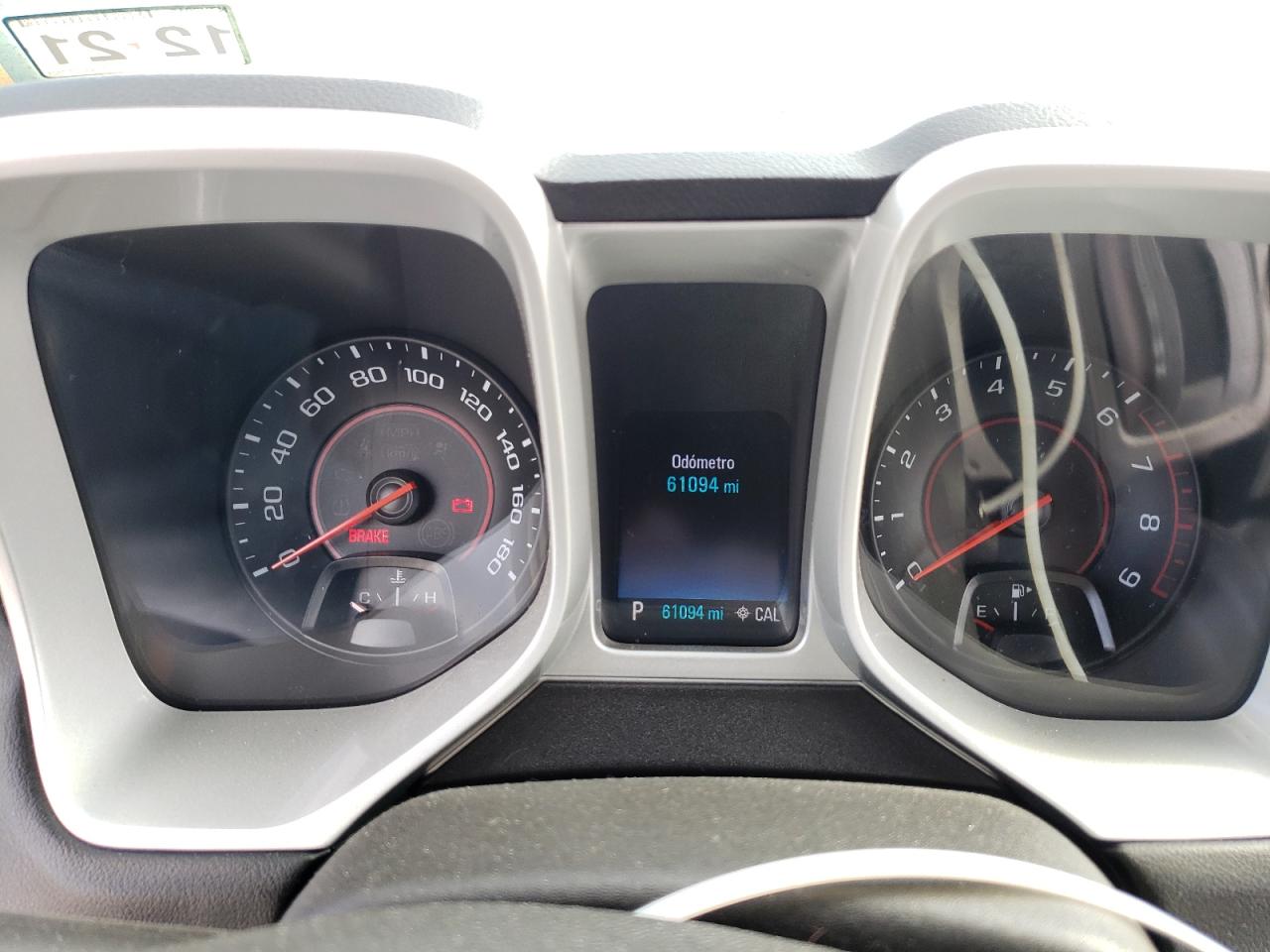 Photo 8 from auction – 2014 CHEVROLET CAMARO 2SS with VIN 2G1FK1EJ8E9177753