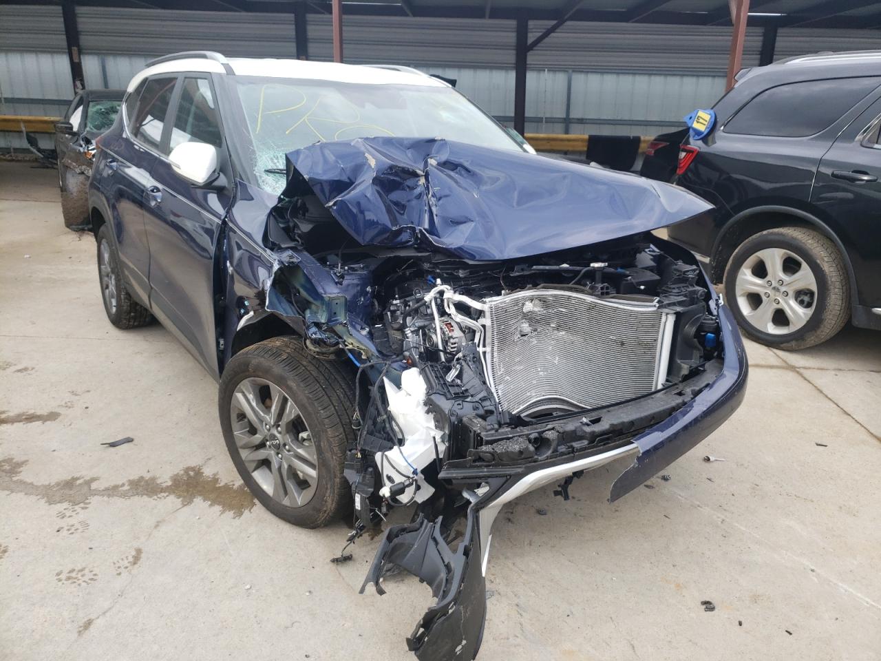 KIA SELTOS S 2022 with VIN KNDEUCAA6N7269332 - Photo from auction