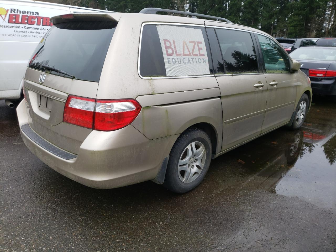 Photo 4 from auction – 2007 HONDA ODYSSEY EX with VIN 5FNRL38767B407351