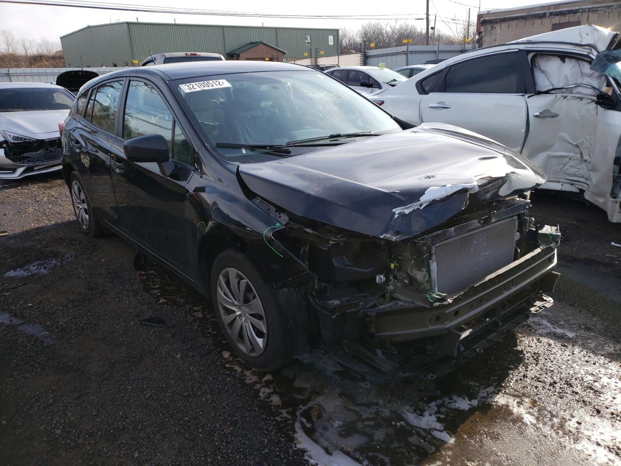 SUBARU IMPREZA 2019 with VIN 4S3GTAB66K3747326 - Photo from auction