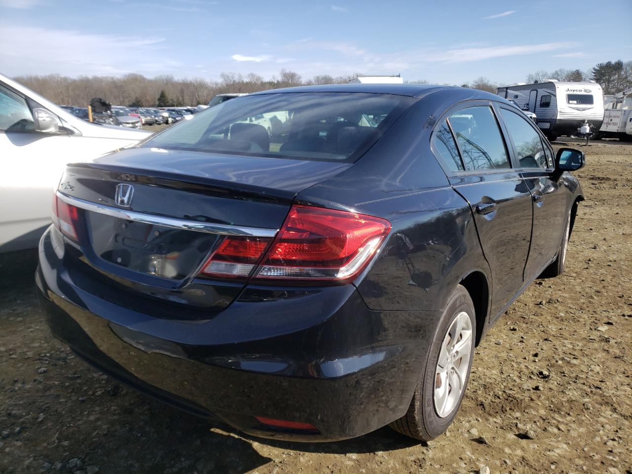 Photo 4 from auction – 2013 HONDA CIVIC LX with VIN 19XFB2F55DE287917