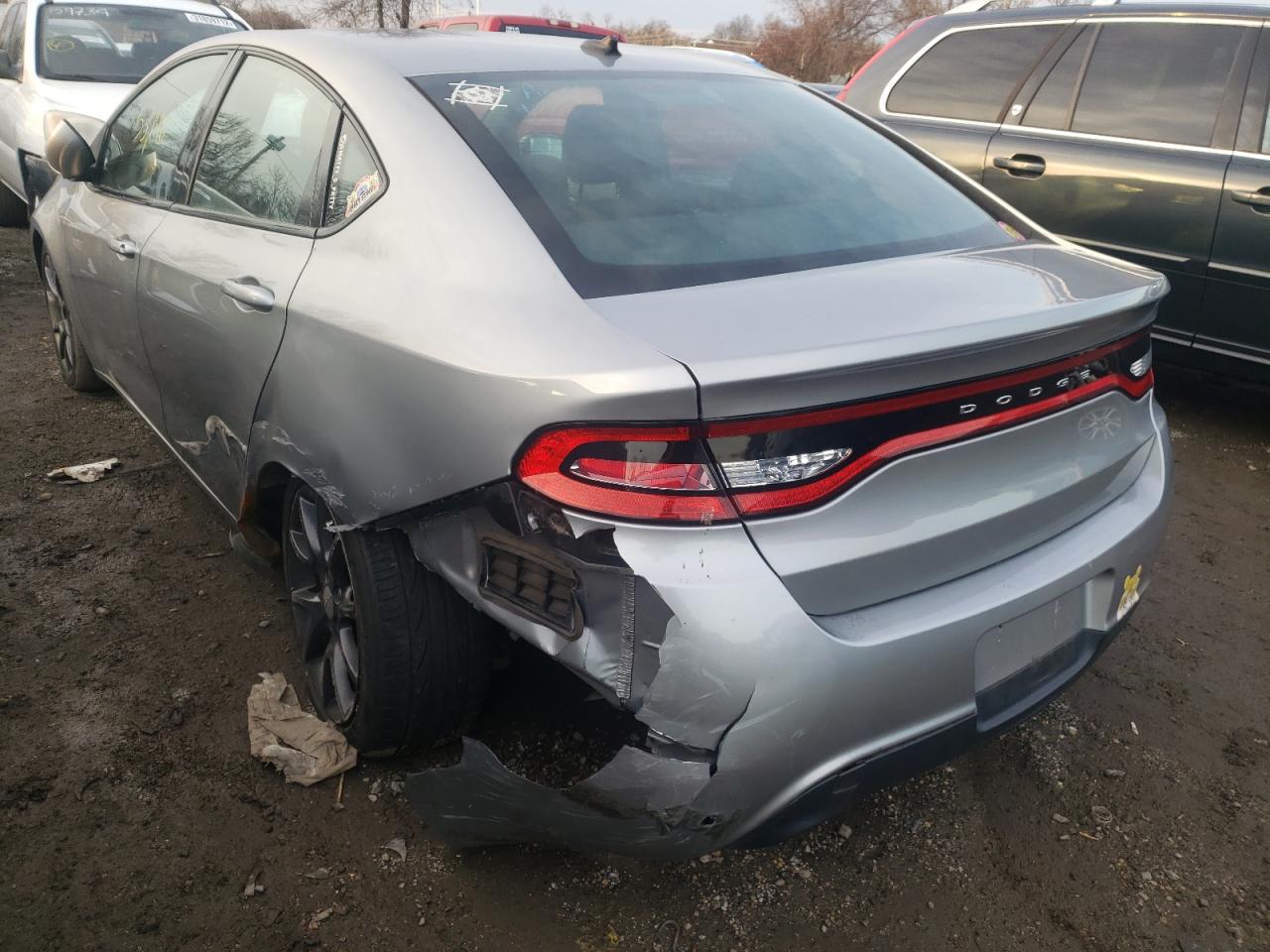 Photo 3 from auction – 2015 DODGE DART SXT with VIN 1C3CDFBB1FD346809