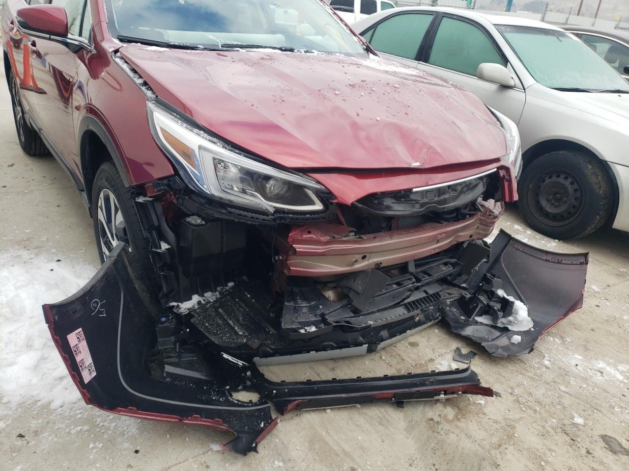 Photo 9 from auction – 2022 SUBARU OUTBACK LI with VIN 4S4BTANC7N3121330