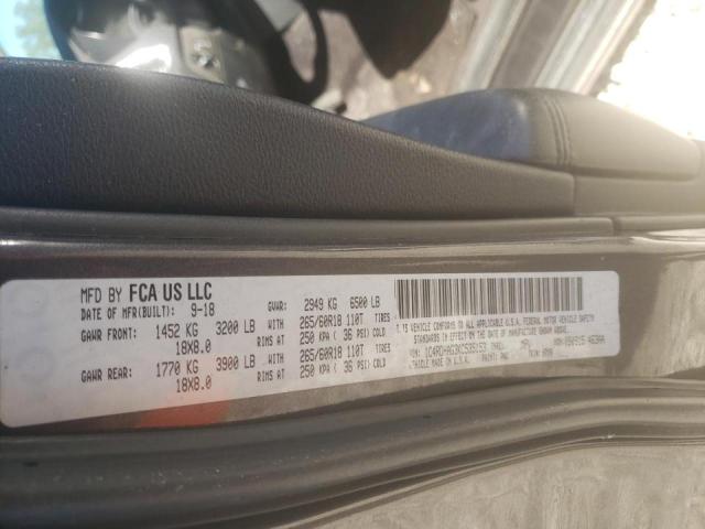 Photo 10 from auction – 2019 DODGE DURANGO SX with VIN 1C4RDHAG3KC535153