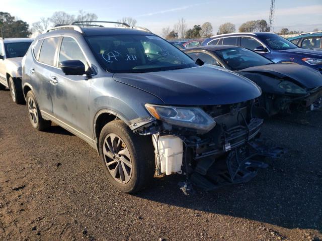 NISSAN ROGUE S 2016 with VIN 5N1AT2MT9GC778636 - Photo from auction