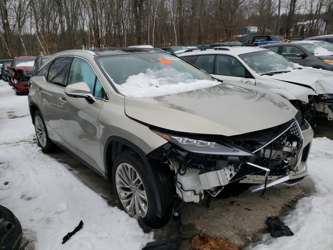 LEXUS RX 450H 2020 with VIN 2T2JGMDA2LC044808 - Photo from auction