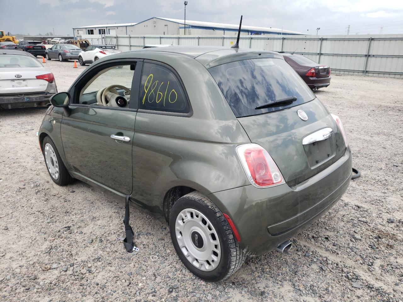 Photo 3 from auction – 2012 FIAT 500 POP with VIN 3C3CFFAR9CT296062