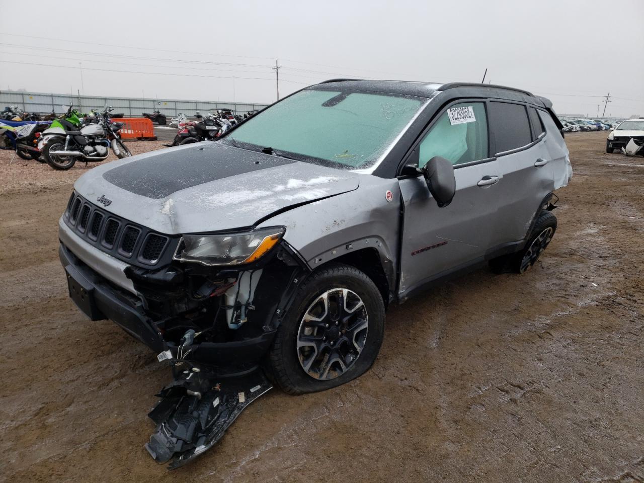 Photo 2 from auction – 2019 JEEP COMPASS TR with VIN 3C4NJDDB4KT667987