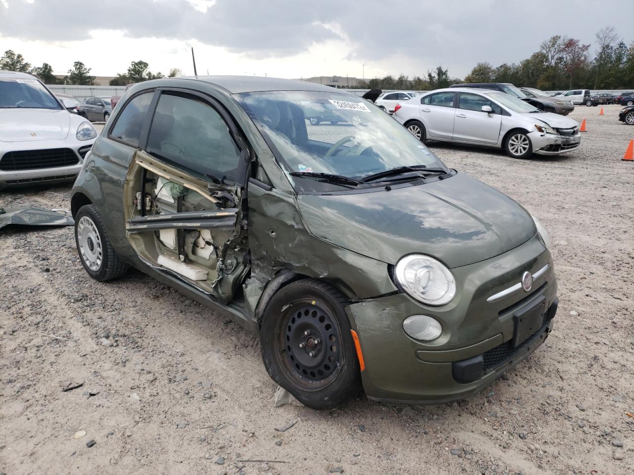 FIAT 500 POP 2012 with VIN 3C3CFFAR9CT296062 - Photo from auction
