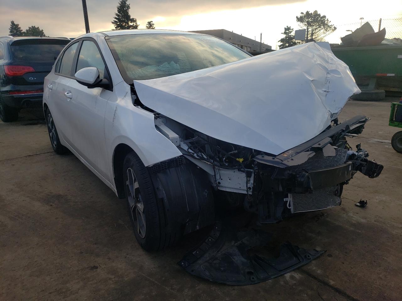 KIA FORTE FE 2021 with VIN 3KPF24ADXME296185 - Photo from auction