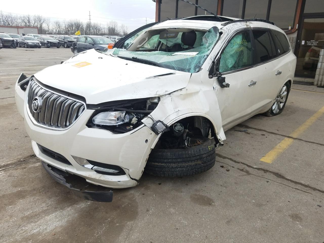 Photo 2 from auction – 2014 BUICK ENCLAVE with VIN 5GAKVCKD4EJ110371