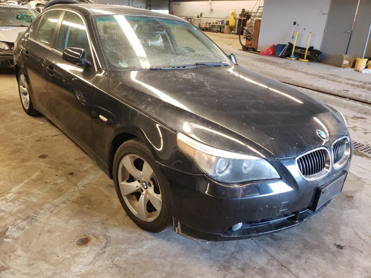 BMW 530 I 2006 with VIN WBANE73566CM38369 - Photo from auction