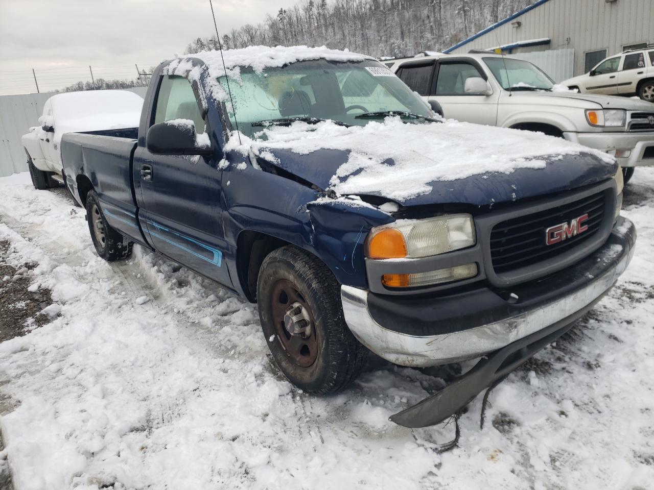 GMC SIERRA C15 2002 with VIN 1GTEC14W22Z178279 - Photo from auction