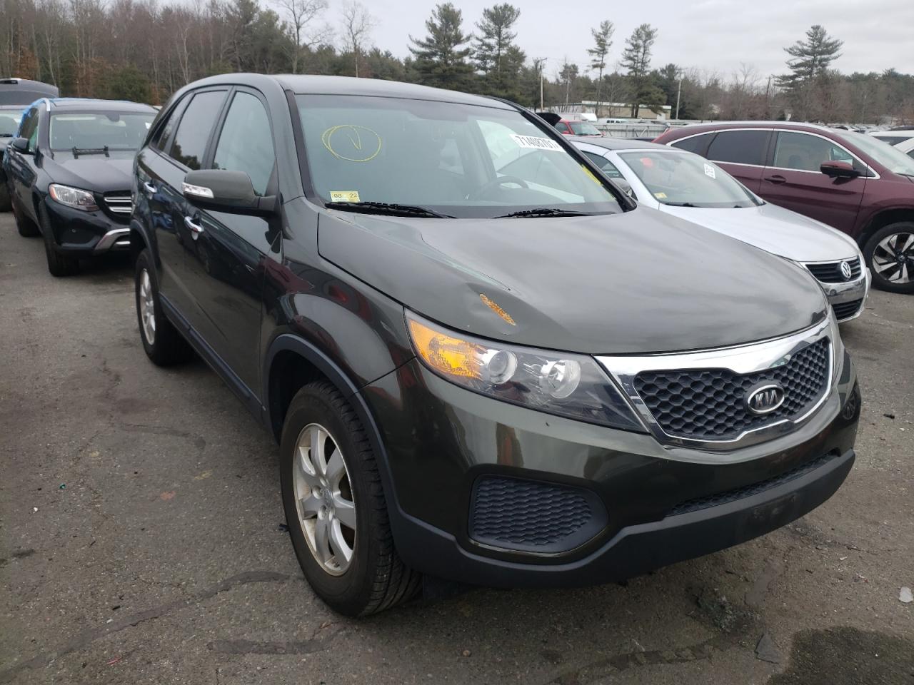 KIA SORENTO BA 2012 with VIN 5XYKT3A12CG260178 - Photo from auction