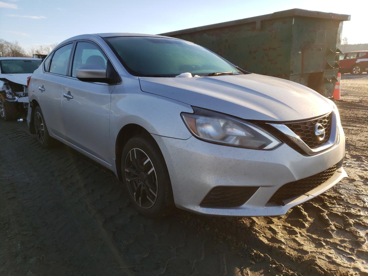 NISSAN SENTRA S 2017 with VIN 3N1AB7AP7HY400757 - Photo from auction