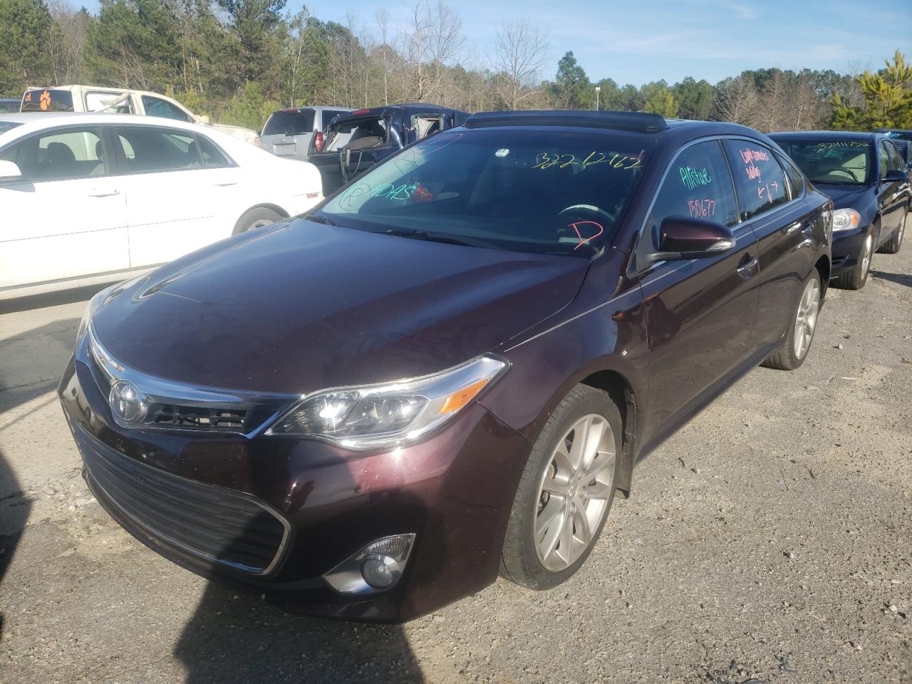 Photo 2 from auction – 2014 TOYOTA AVALON BAS with VIN 4T1BK1EB0EU118175