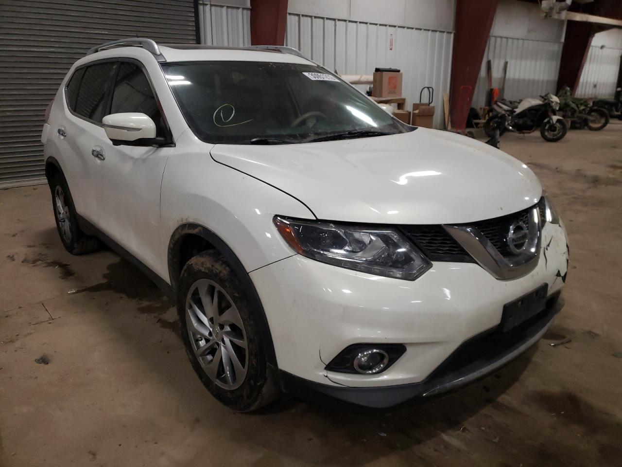 NISSAN ROGUE S 2014 with VIN 5N1AT2MV9EC812962 - Photo from auction
