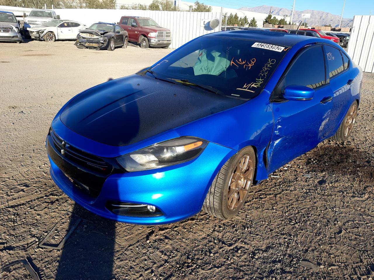 Photo 2 from auction – 2015 DODGE DART GT with VIN 1C3CDFEB1FD224074