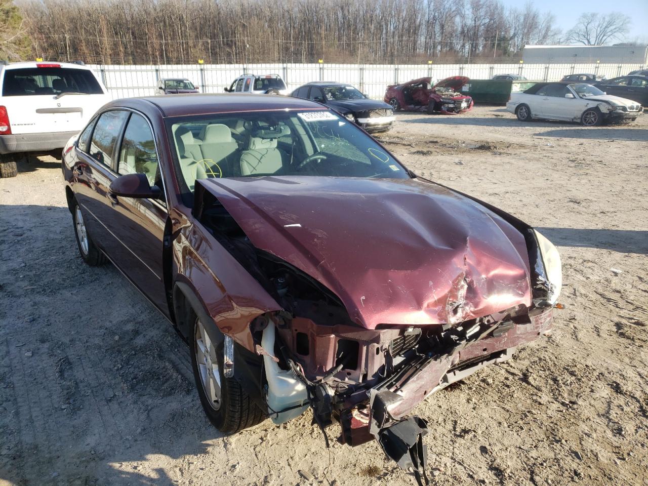 CHEVROLET IMPALA LT 2007 with VIN 2G1WT58K779276995 - Photo from auction