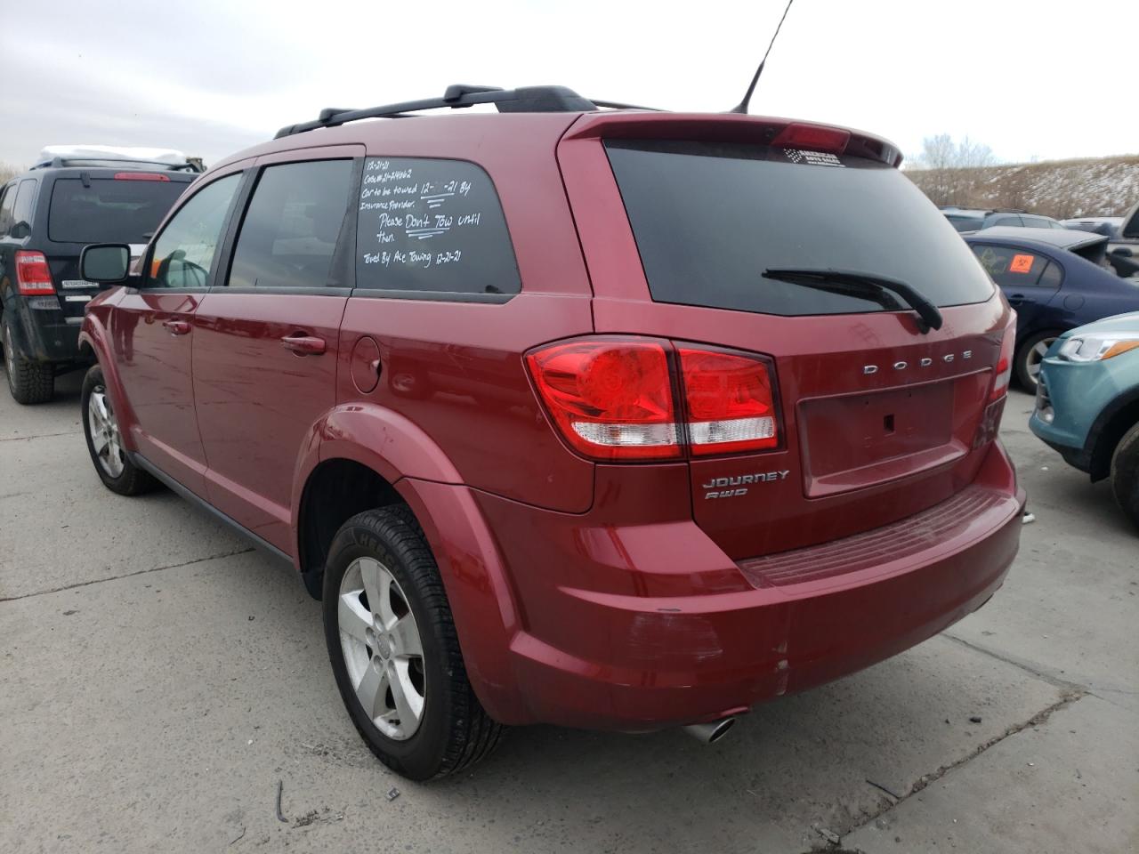 Фото 3 с аукциона – 2011 DODGE JOURNEY MA с VIN 3D4PH1FG0BT502369