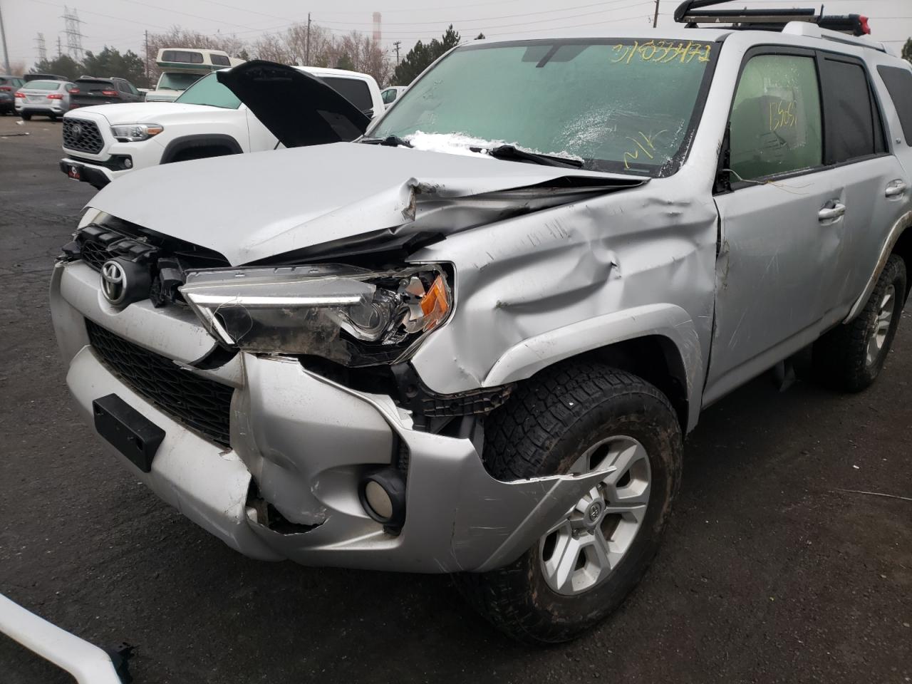 Photo 9 from auction – 2015 TOYOTA 4RUNNER SR with VIN JTEBU5JR9F5207971