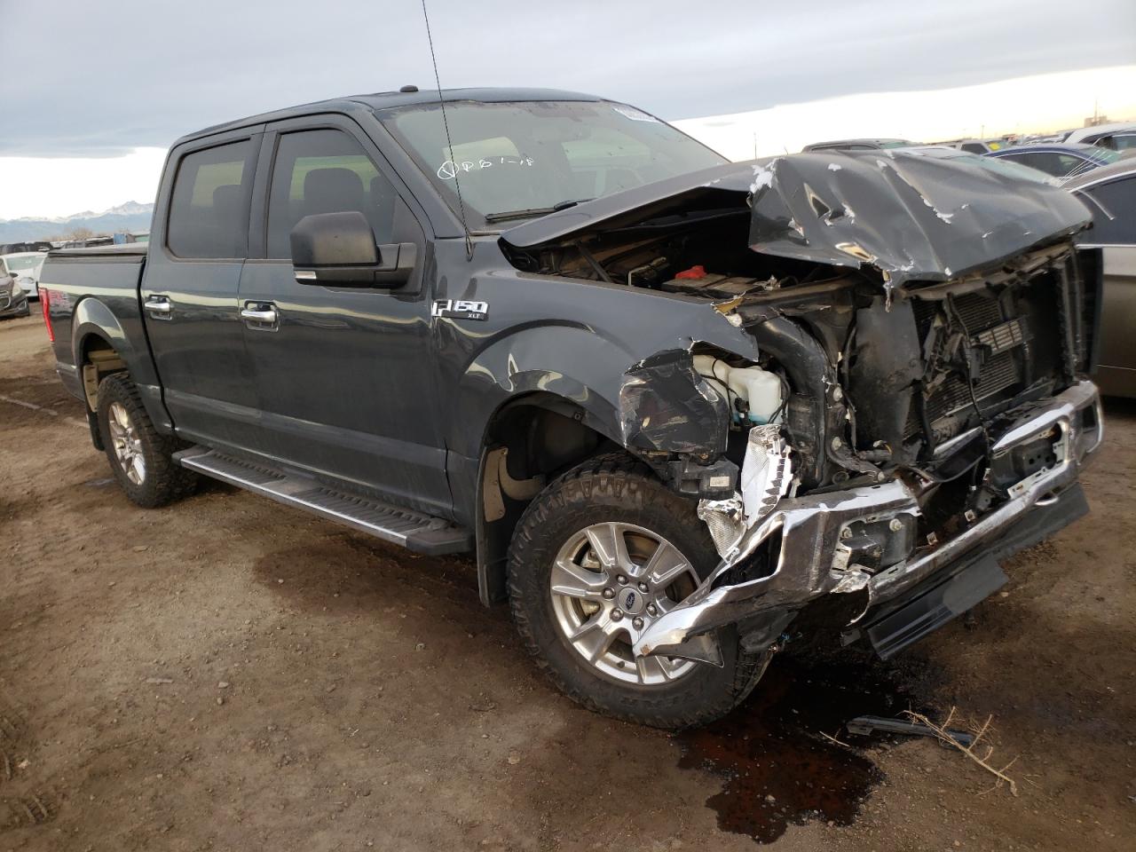 FORD F150 SUPER 2017 with VIN 1FTEW1EF8HKD36261 - Photo from auction