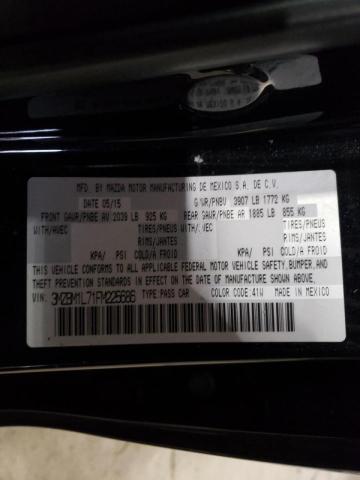 Photo 10 from auction – 2015 MAZDA 3 TOURING with VIN 3MZBM1L71FM225686