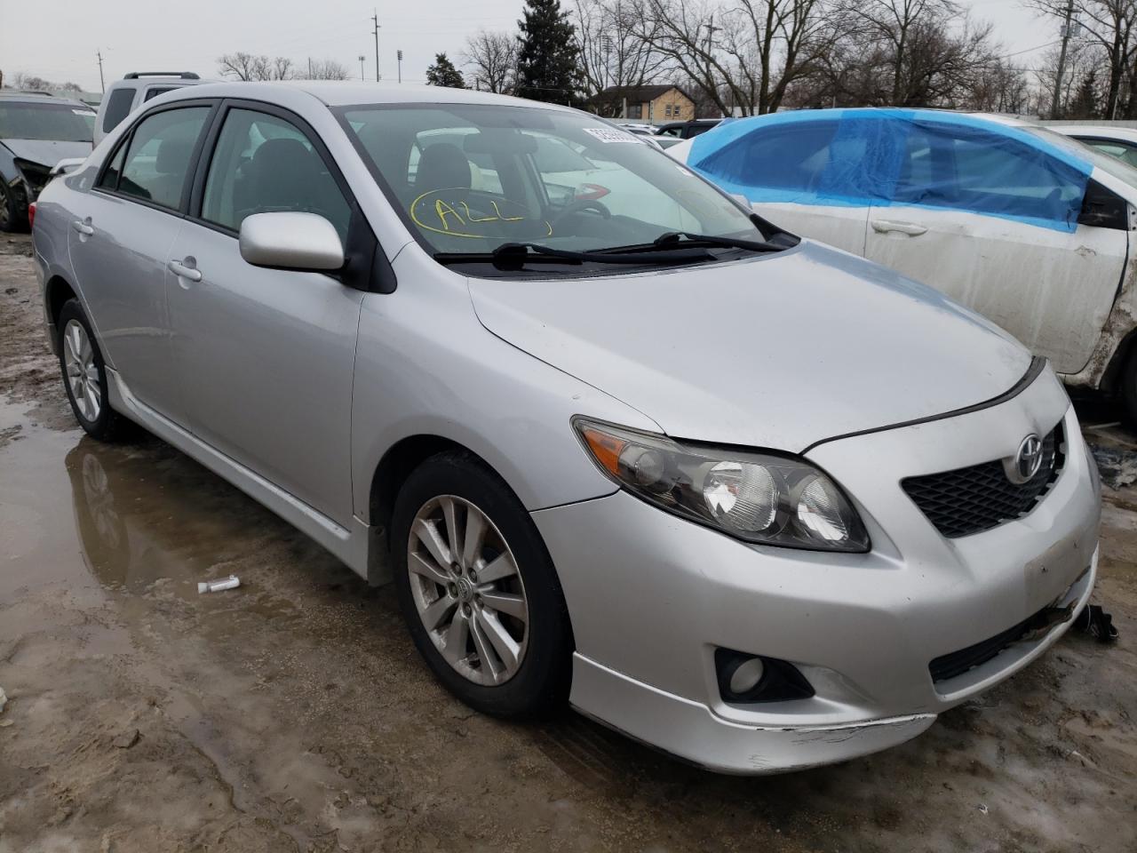 TOYOTA COROLLA 2010 with VIN 1NXBU4EEXAZ383850 - Photo from auction