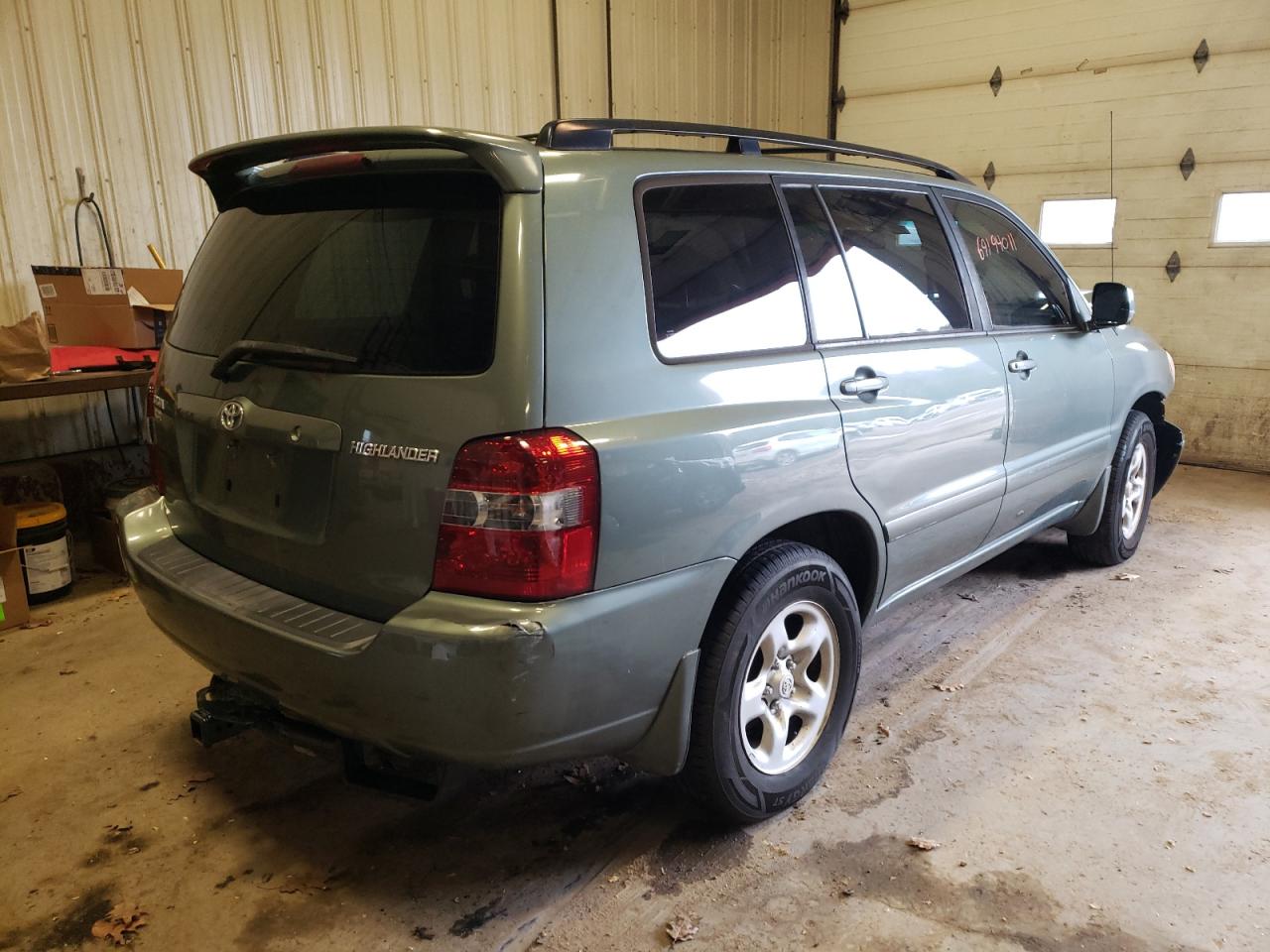 Photo 4 from auction – 2007 TOYOTA HIGHLANDER with VIN JTEGD21A170165406