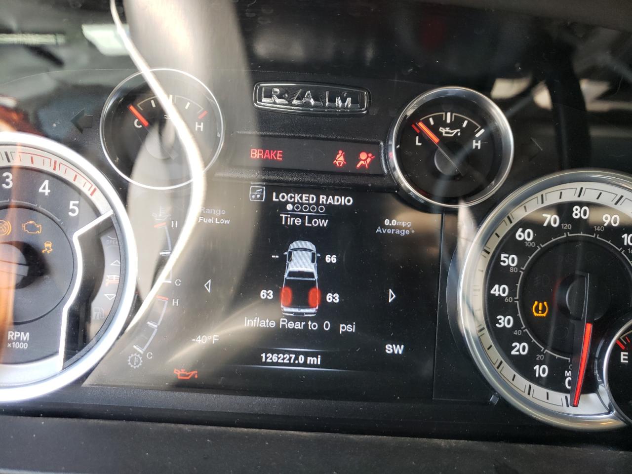 Photo 8 from auction – 2014 RAM 2500 SLT with VIN 3C6UR5DL3EG263604