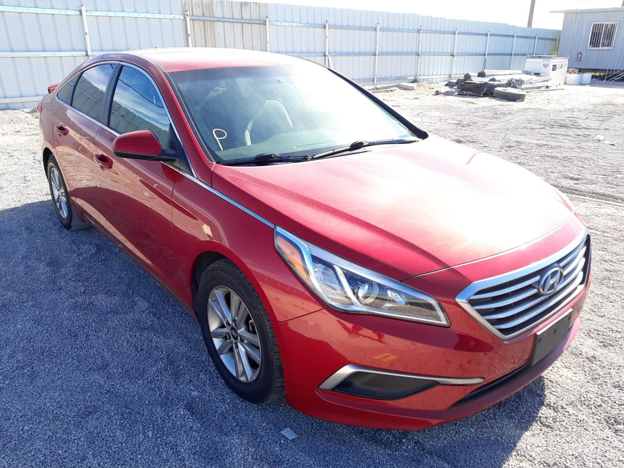 HYUNDAI SONATA SE 2017 with VIN 5NPE24AF6HH469070 - Photo from auction