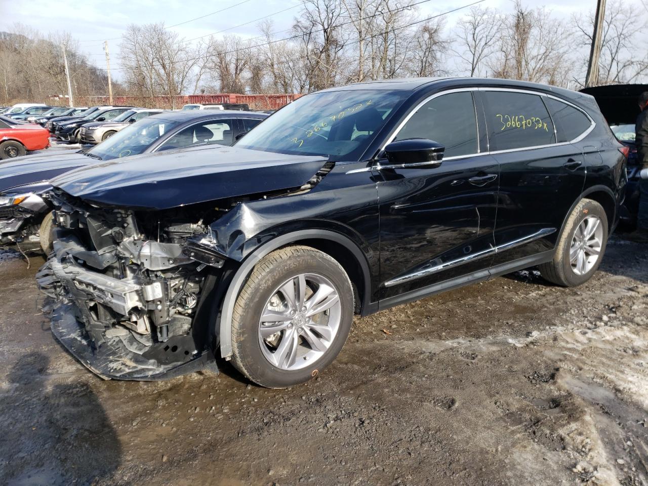 Photo 2 from auction – 2022 ACURA MDX with VIN 5J8YD9H39NL004209