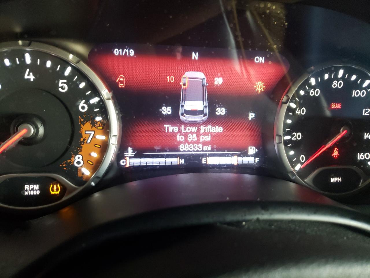 Photo 8 from auction – 2016 JEEP RENEGADE T with VIN ZACCJBCT7GPD80633