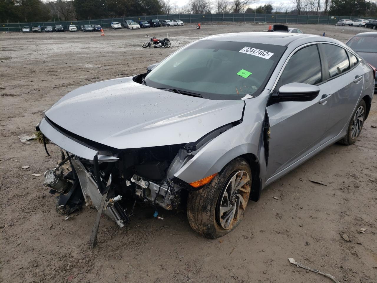 Photo 2 from auction – 2018 HONDA CIVIC EX with VIN 2HGFC2F70JH605670