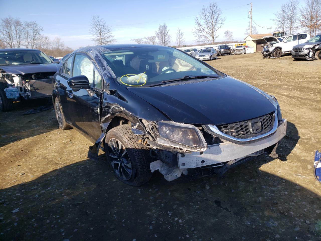 HONDA CIVIC EX 2014 con VIN 19XFB2F81EE276019 - Foto de la subasta