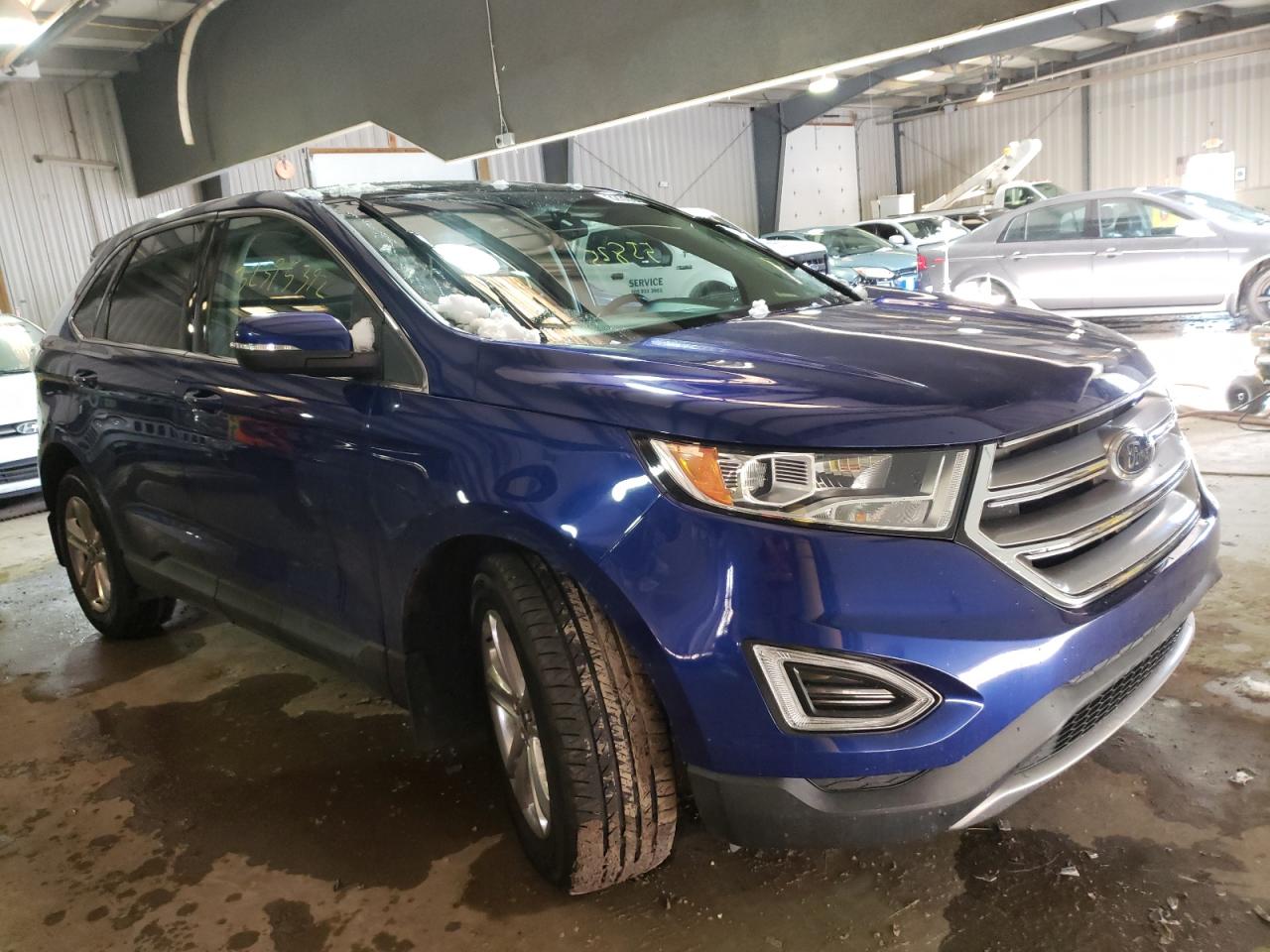 FORD EDGE SEL 2015 with VIN 2FMTK4J92FBC16575 - Photo from auction