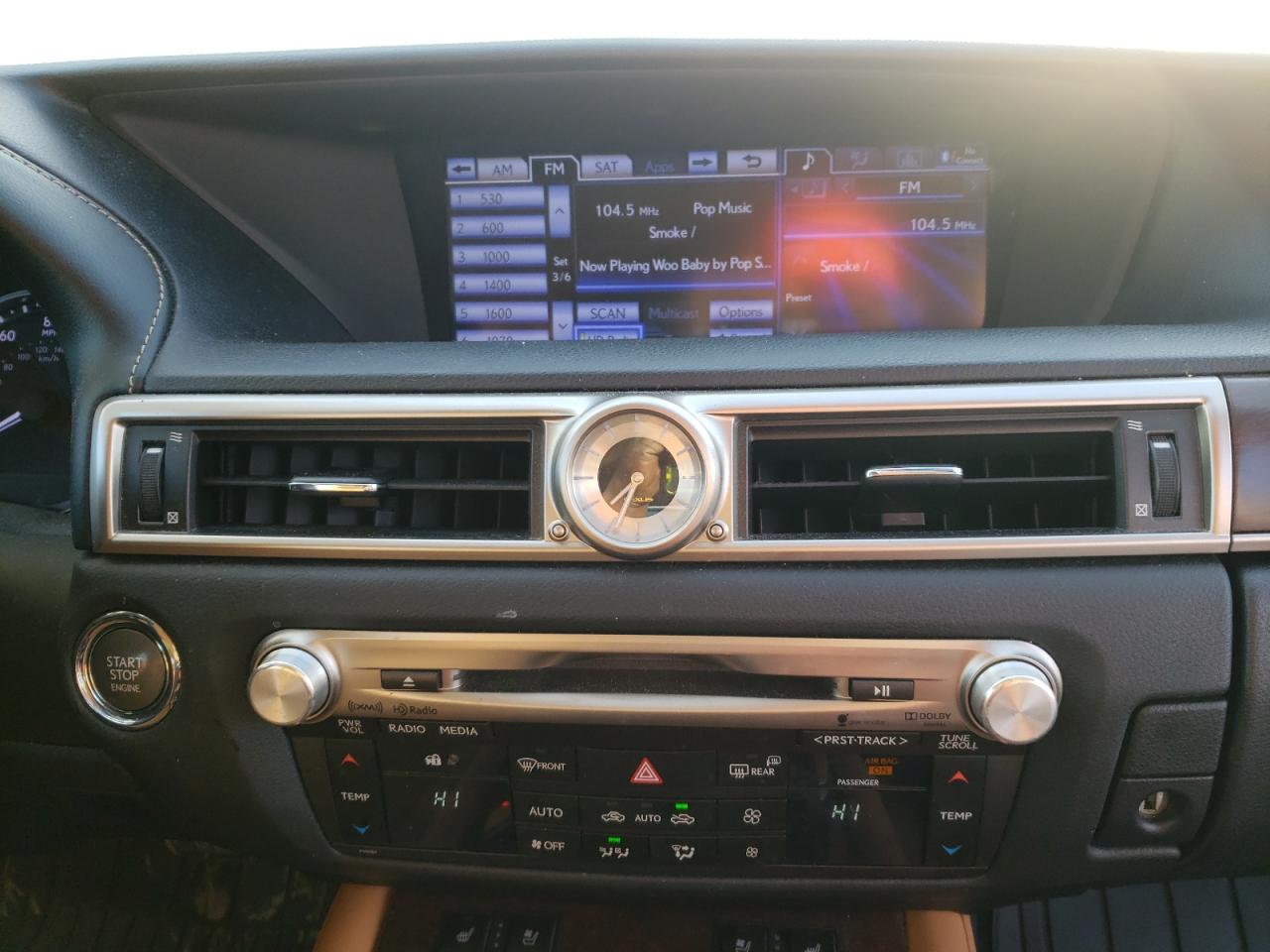 Photo 9 from auction – 2013 LEXUS GS 350 with VIN JTHBE1BL7D5020325