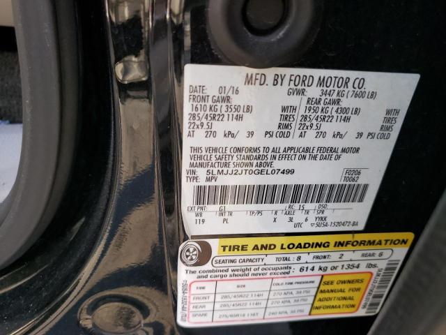 Photo 10 from auction – 2016 LINCOLN NAVIGATOR with VIN 5LMJJ2JT0GEL07499