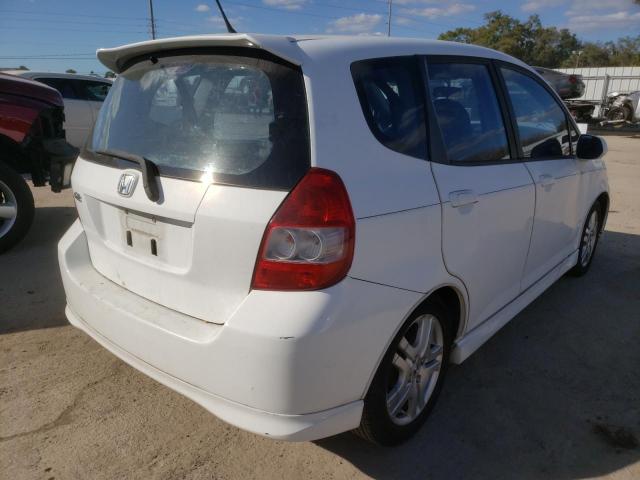 Photo 4 from auction – 2007 HONDA FIT S with VIN JHMGD38697S043357