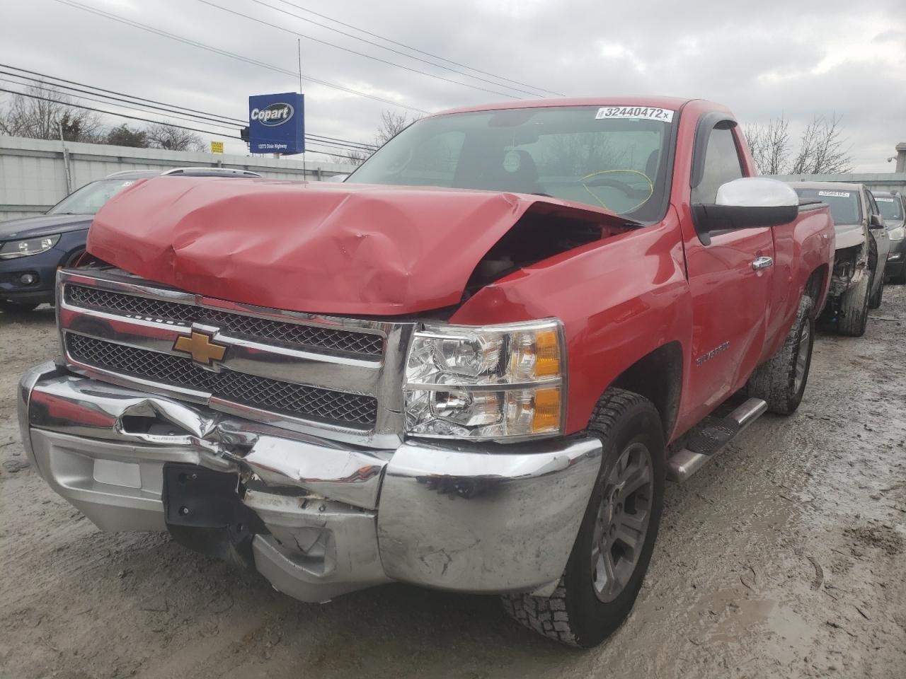 Photo 2 from auction – 2013 CHEVROLET SILVERADO with VIN 1GCNCPEX1DZ293162