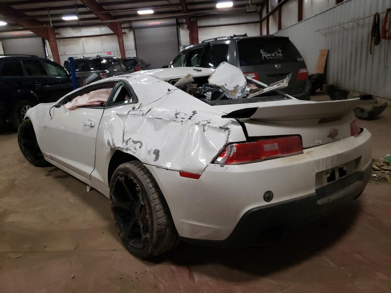 Photo 3 from auction – 2015 CHEVROLET CAMARO LS with VIN 2G1FB1E35F9307314